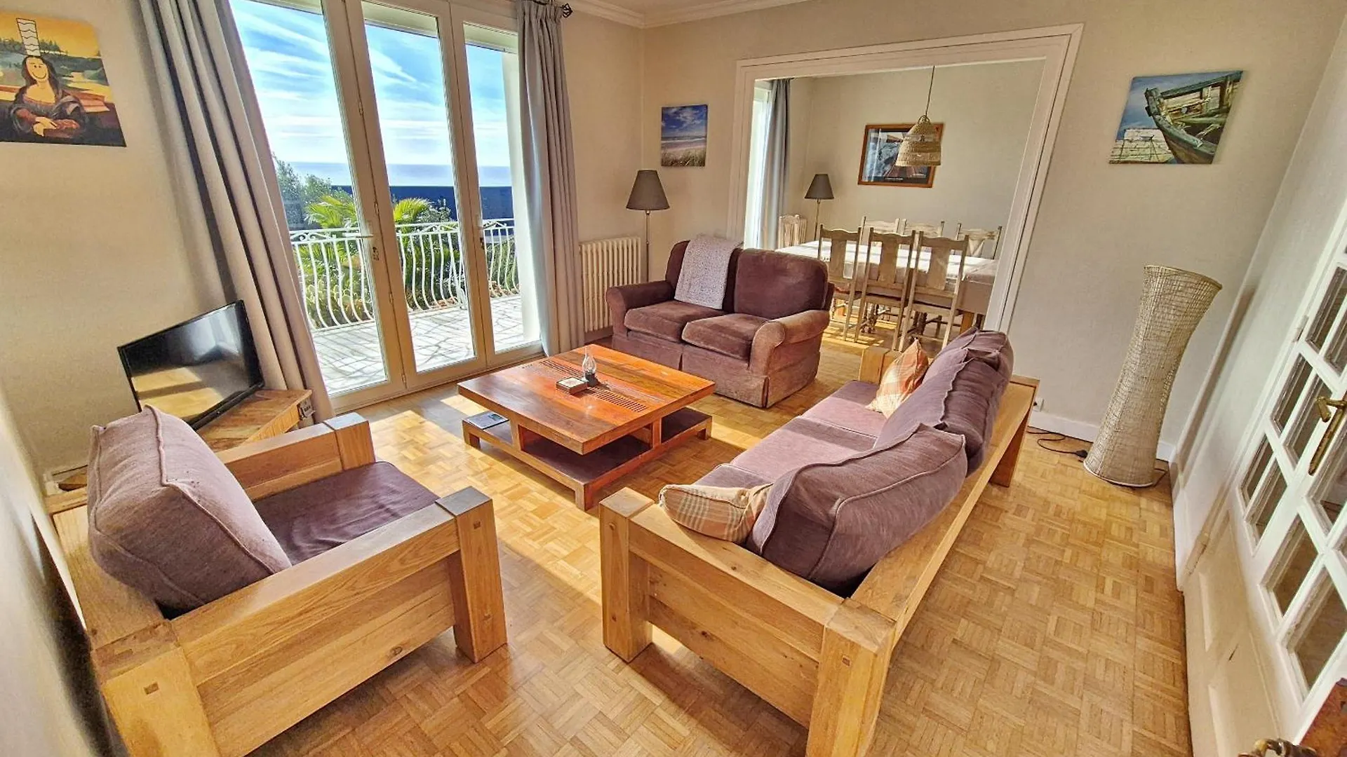 730-Maison De Vacances Vue Mer Panoramique A 300M Plouhinec  Semesterbostad Plouhinec (Finistere)